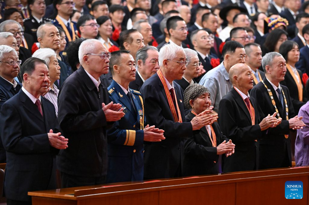 China holds gathering marking 105th founding anniversary of CPC