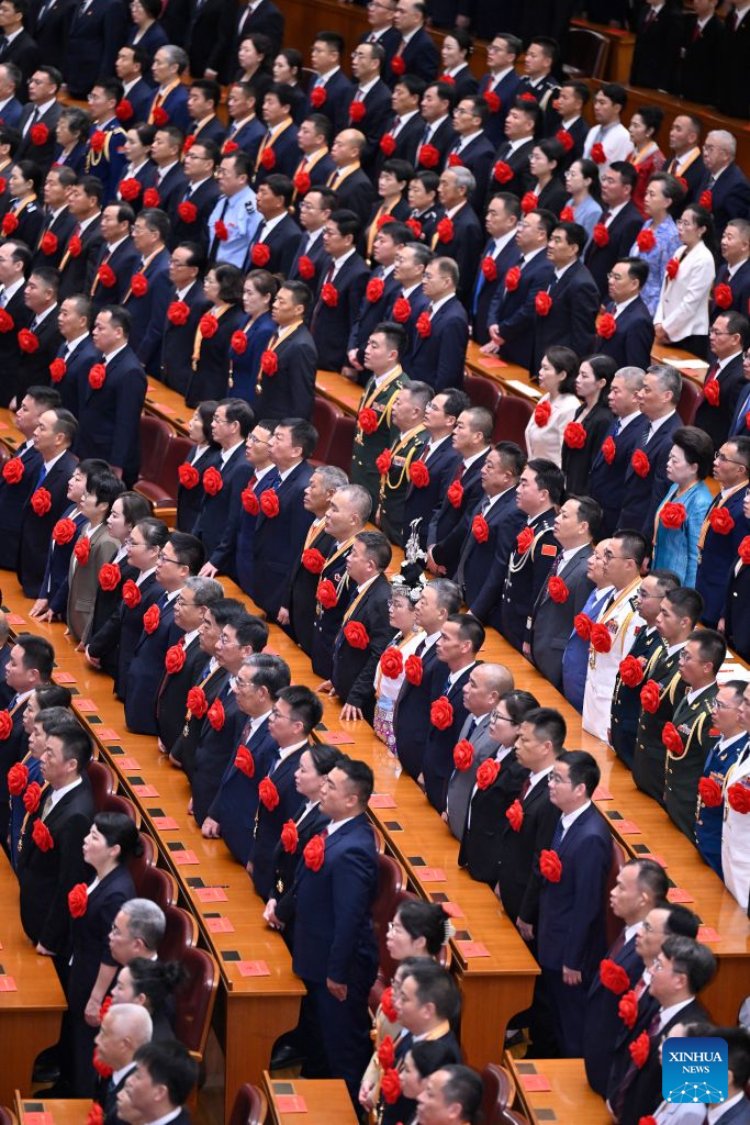 China holds gathering marking 105th founding anniversary of CPC