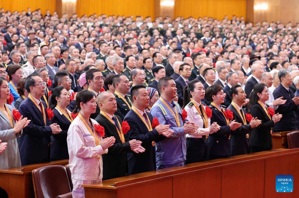 China holds gathering marking 105th founding anniversary of CPC