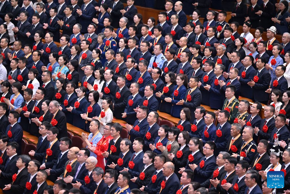 China holds gathering marking 105th founding anniversary of CPC