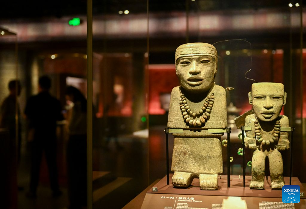 In pics: exhibition on ancient civilizations of Americas in Shanghai
