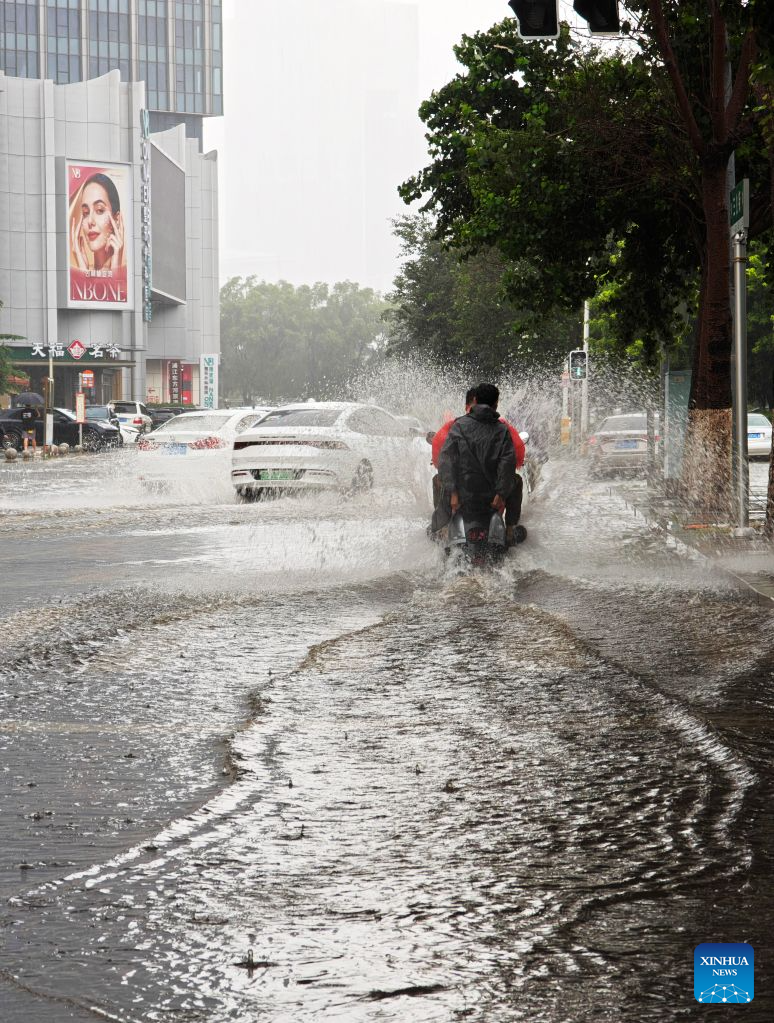 Typhoon Bavi brings heavy rain, flood alerts to north China