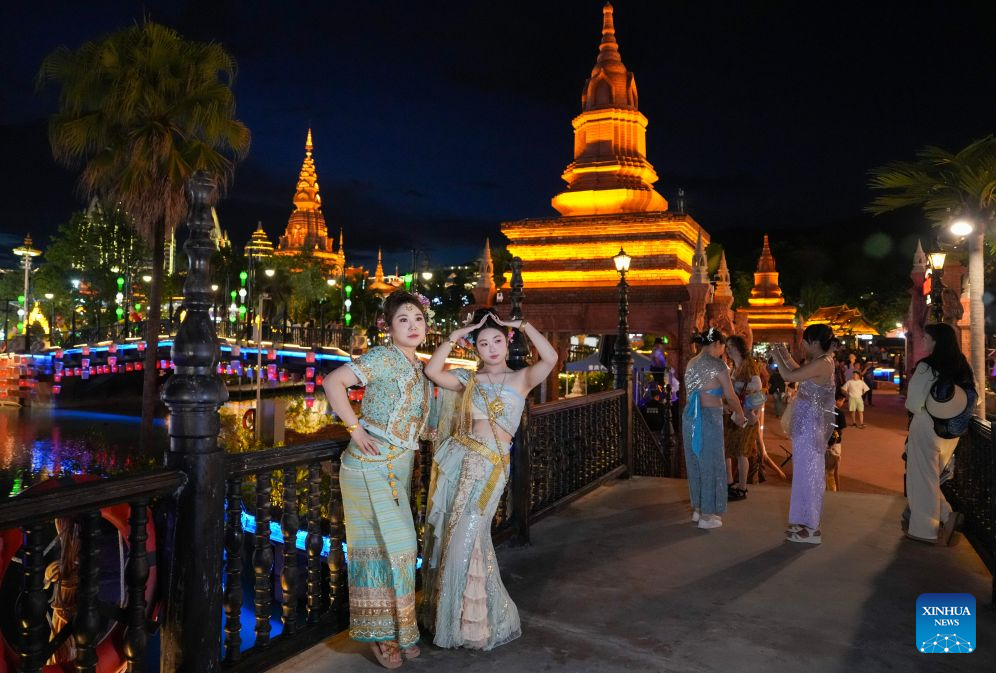 Night market of Xishuangbanna sees surge in visitor arrivals during summer peak tourism season