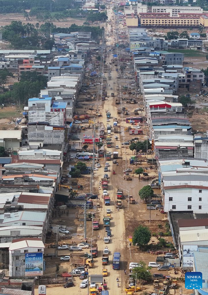 Flood relief and recovery efforts underway in south China's Guangxi