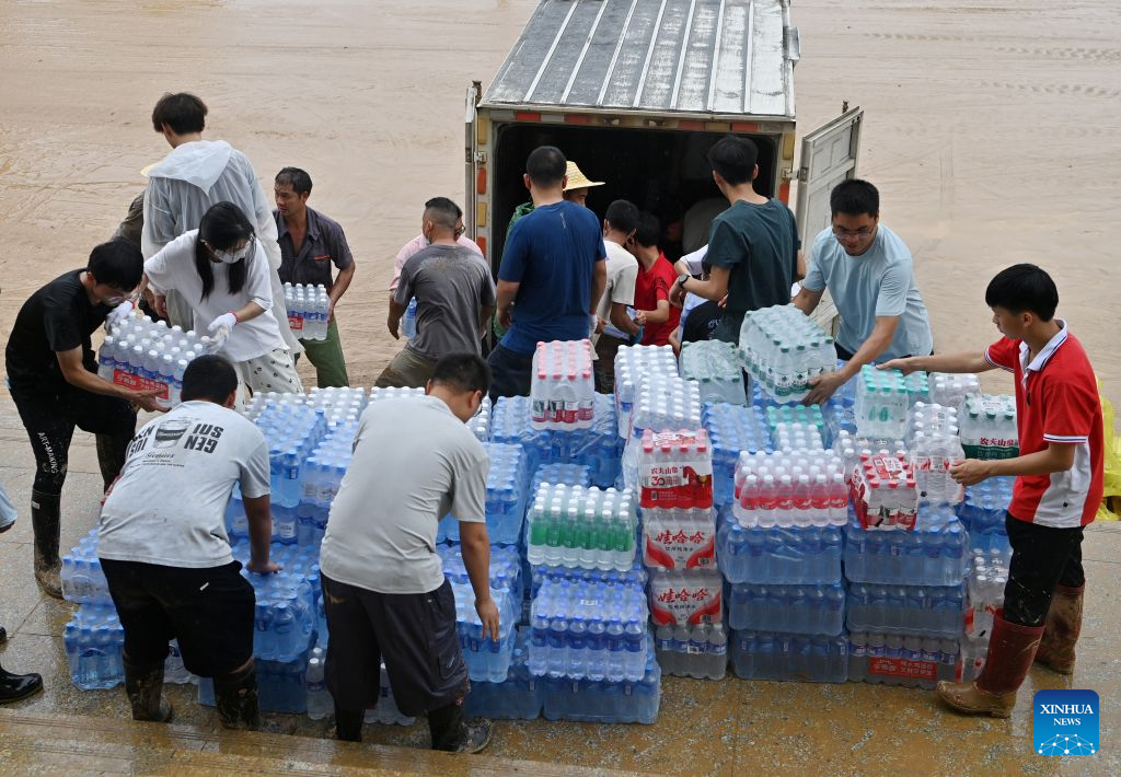Flood relief and recovery efforts underway in south China's Guangxi