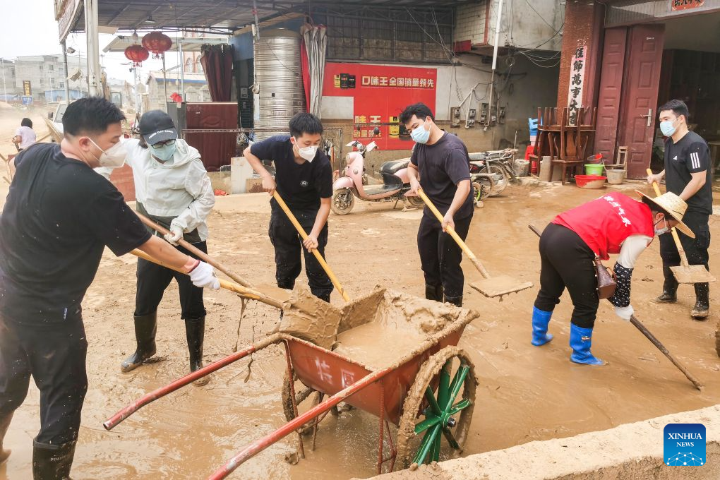 Flood relief and recovery efforts underway in south China's Guangxi
