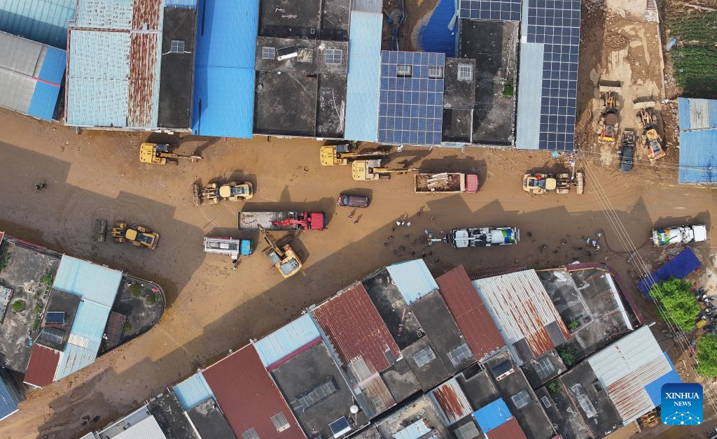 Flood relief and recovery efforts underway in south China's Guangxi