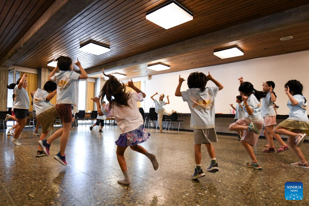 Chinese cultural summer camp held in Bern, Switzerland