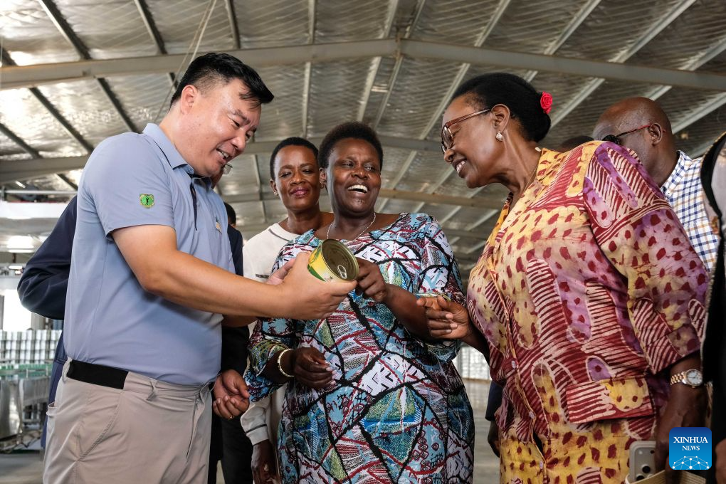 Uganda VP hails China-backed agro-industrial park for boosting agricultural transformation