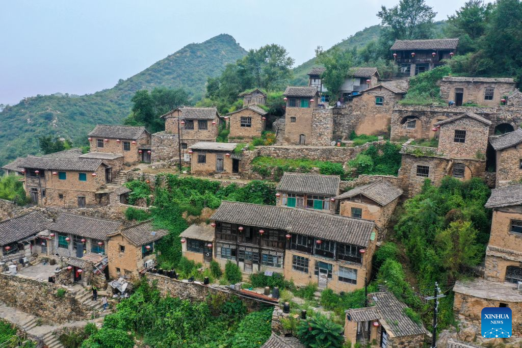 Scenery of Dapin Village in China's Shanxi
