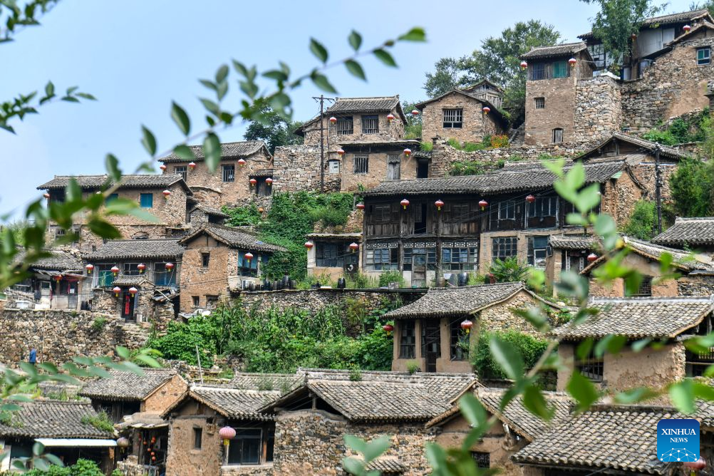 Scenery of Dapin Village in China's Shanxi