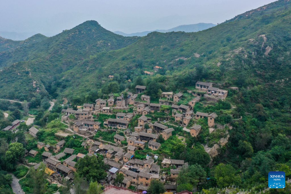 Scenery of Dapin Village in China's Shanxi