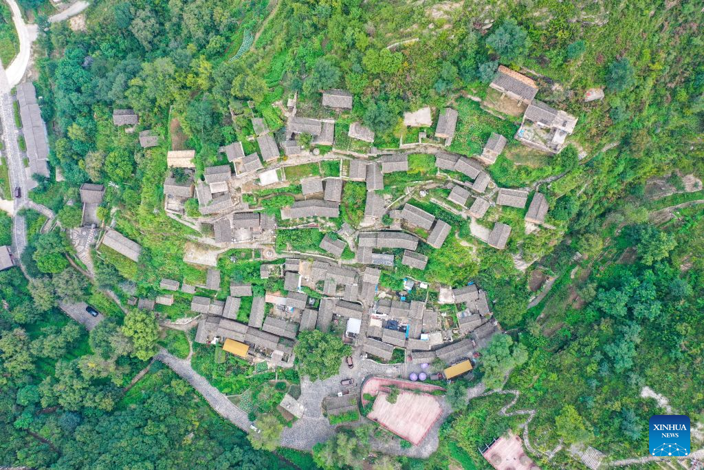 Scenery of Dapin Village in China's Shanxi