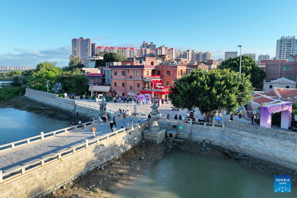 View of Qiaonan ancient street in Quanzhou, China's Fujian