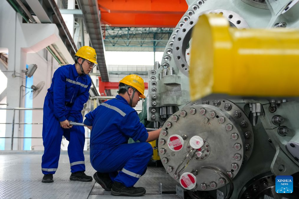 China exports first homegrown F-class heavy-duty gas turbine