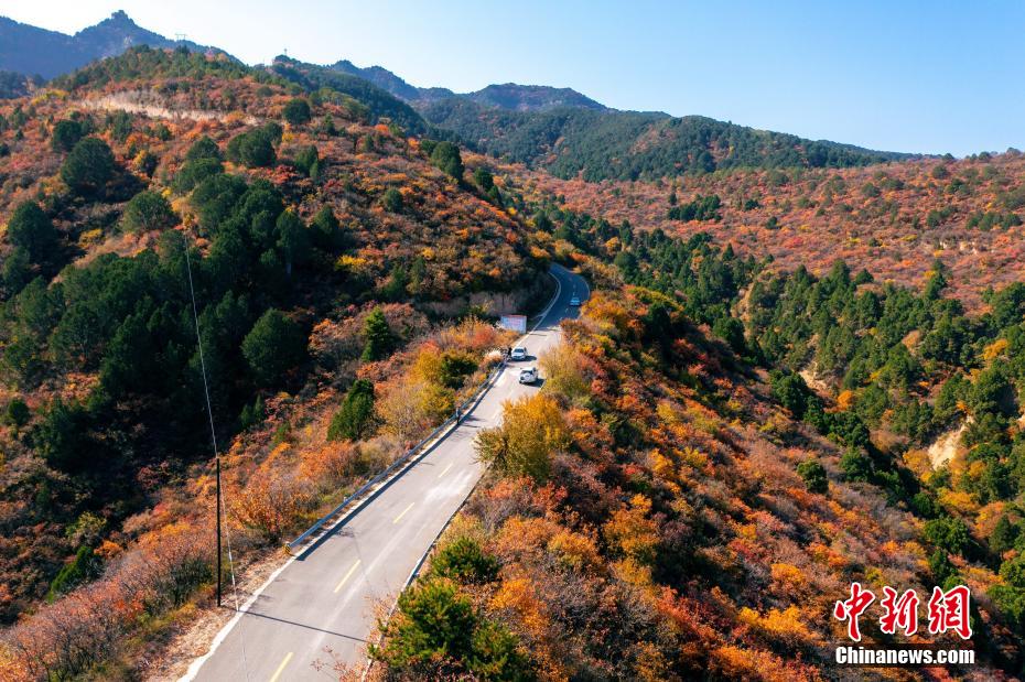 深秋壶口 景色如画