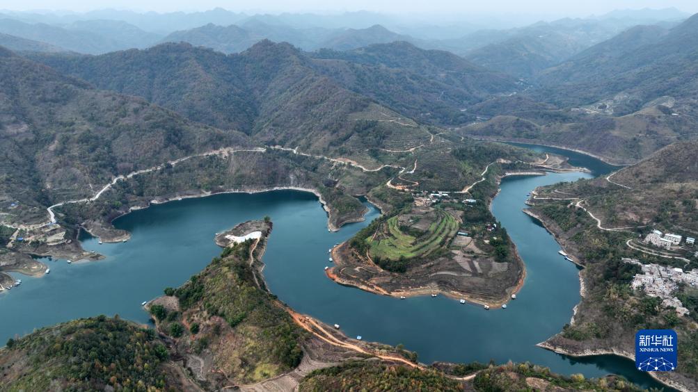 贵州罗甸红水河冬景