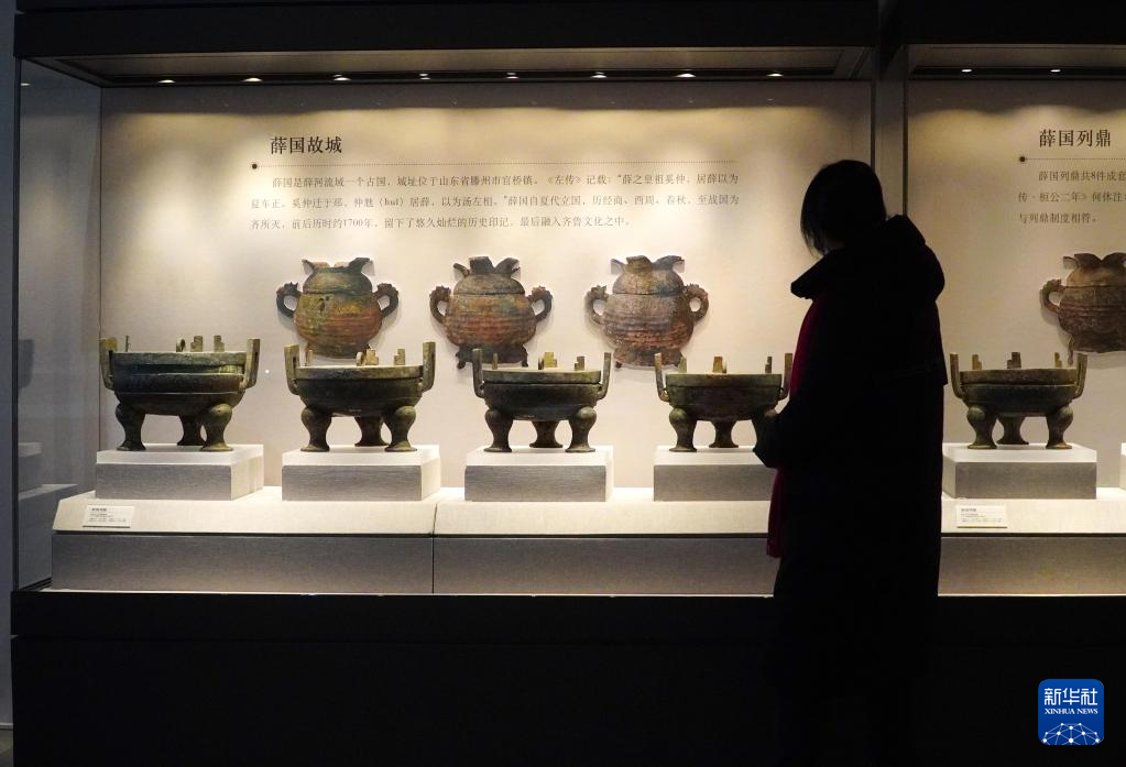 孔子博物馆举行山东文物精品展