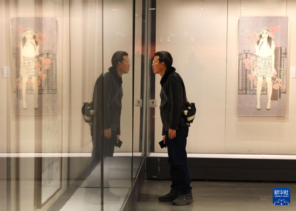 湖北书画名家作品晋京展在国家典籍博物馆开展